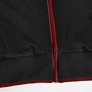 Direct usine meilleure vente hommes respirant 100% coton hiver survêtement ensemble nouveauté écologique solide motif hiver - Product Image 5