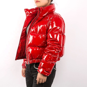 High Quality Custom Made <b>Short</b> Puffer <b>Jacket</b> for Women Latest Design with Logo Winter Zipper Breathable Plus Size <b>Jacket</b> Logo - Product Image 2