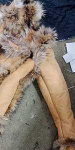 เสื้อโค้ทขนสุนัขจิ้งจอกออริจินอลหนาสำหรับผู้หญิงแจ็คเก็ตหนังแท้สำหรับฤดูหนาวมาใหม่ - Product Image 3