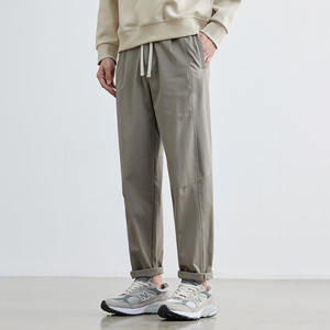 OEM conception de logo personnalisé haut de gamme hommes taille moyenne respirant imperméable pantalons décontractés 2024 printemps nouveau léger droit sport - Product Image 4