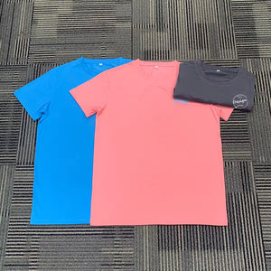 Camiseta básica con serigrafía personalizada al por mayor para Hombre | Camiseta con cuello redondo de poliéster y algodón hilado en Anillos | Camisa lisa de corte regular de verano - Product Image 2