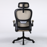Chaise de bureau de direction ergonomique haut de gamme de haute qualité Style design moderne dossier haut accoudoirs rabattables réglables en maille haute