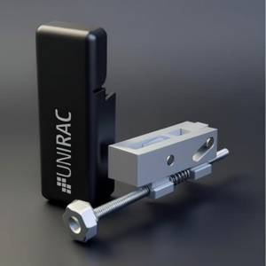 ตัวหนีบปลายอลูมิเนียมชุบอโนไดซ์ Unirac Solarmount 302035M สำหรับหลังคาโซลาร์เซลล์และหลังคาโรงรถ - Product Image 3