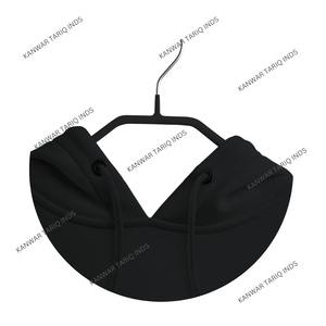 Sweat à capuche en molleton de coton personnalisé pour hommes avec fermeture à glissière solide Streetwear à capuche de haute qualité 100% coton avoine foncée légère - Product Image 2