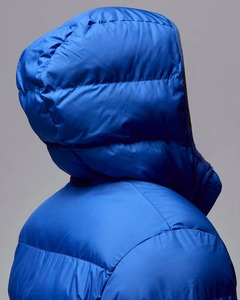 Puffer <b>Jackets</b> High Quality Custom Logo Silk Satin Reversible <b>Jacket</b> Quilted <b>Pilot</b> Style Double Zip Up - Product Image 4