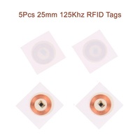 Étiquette de proximité RFID 125KHz, étiquette de clé intelligente étanche