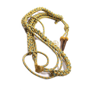 Factory-Made Bullion <b>Wire</b> Aiguillette Cord Ceremonial Uniforms Shoulder Strap Custom Logo <b>Ribbon</b> Wholesale Ceremonial Uniforms - Product Image 3