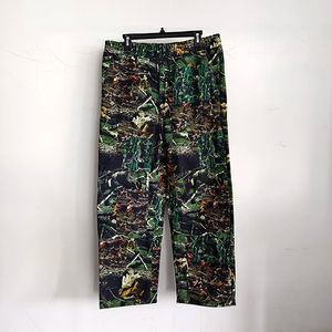 Pantalones Casuales Unisex de Lona Gruesa, Estilo Urbano, Camuflaje Completo, Pierna Ancha, Holgados, para Otoño - Product Image 2