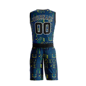 Uniformes de basket-ball sur mesure 100% polyester, haute qualité, respirants, séchage rapide, sans manches, unisexes, pour adultes, équipement d'équipe OEM, vêtements de sport - Product Image 2