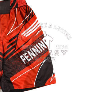 Shorts de boxe MMA sublimés tendance et confortables, parfaits pour la boxe, le MMA et le kickboxing, avec design personnalisé. - Product Image 3