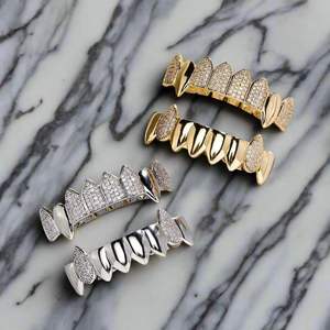 Zubeda อัญมณีเพชร VVS Moissanite โซลิแทร์กริล925เพชรแท้สีเงินที่สวยงาม - Product Image 1