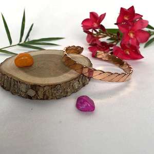 High Quality Premium Copper <b>Bracelet</b> Jewelry for <b>Men</b> and Women H F INDUSTRIES HF0002 Model Reasonable Price - Product Image 1