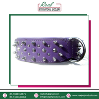 Collier de chien en cuir de luxe réglable de haute qualité avec motif animal Rivets respectueux des animaux décoration distributeur en vrac direct