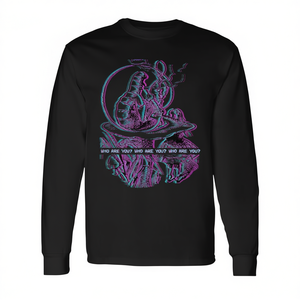 Maglietta a maniche lunghe Alice and the Caterpillar Vaporwave, prodotto promozionale - Product Image 2