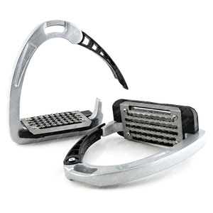 Étriers de sécurité personnalisés Cavaliers de compétition en aluminium Trail Riding Équestre à dégagement rapide Protection de la cheville Équipement de cheval - Product Image 3