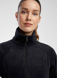 Chaqueta con Cremallera para Mujer, Nueva, de Fabricante, Ropa Urbana Personalizada con Bordado, Forro Polar, Resistente al Viento, Transpirable, para Exteriores - Product Image 3