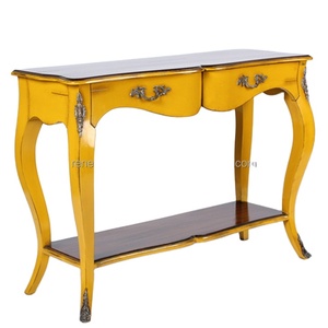 โต๊ะรับประทานอาหารรุ่น 7406 ทำจากไม้มะฮอกกานี พร้อมลิ้นชักสองช่อง ดีไซน์เรียบหรูและผิวสัมผัสเนียนละเอียด - Product Image 6