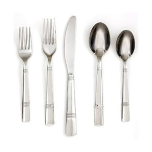 Emballage élégant en gros fabriqué en Inde personnalisé, ensemble de couverts en métal en acier inoxydable plaqué argent pour mariage, cadeau de restaurant - Product Image 1