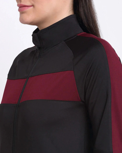 2025 nouveau personnalisé femmes course veste ensemble personnalisé fermeture éclair à capuche String pantalon femmes survêtements haute qualité Street Wear - Product Image 5