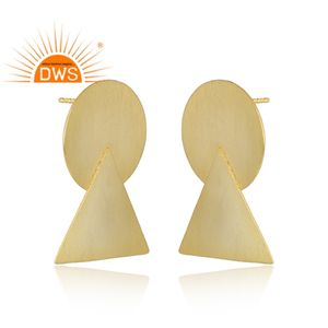 ต่างหูห้อยชุบทอง18K ขายดีที่สุดเครื่องประดับดีมีให้เป็นของขวัญสำหรับผู้หญิง - Product Image 2