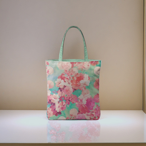 Bolsa de Mano de Lona Ecológica, Ligera, Duradera, Reutilizable, Minimalista, con Cierre de Cremallera, Moda Femenina, para Todas las Temporadas, Compras Diarias - Product Image 5