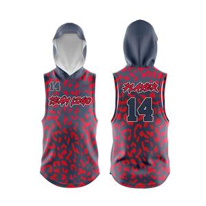 Maillot de football américain 7 contre 7 personnalisé avec logo, compression pour les jeunes, avec capuche, sans manches, sublimé, uniforme de football américain 7 contre 7 - Product Image 2