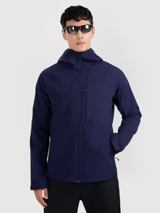 Veste élégante pour hommes Vêtements décontractés OEM Vente en gros Veste en coton de haute qualité pour hommes Logo personnalisé Veste pour homme de couleur bleue - Product Image 4