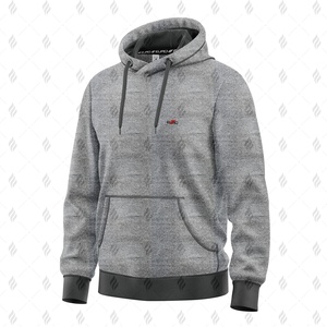 Sweat à capuche en coton 100% pour l'hiver, tricot uni, motif uni, coupe décontractée, tissu doux, poche, parfait pour un usage quotidien - Product Image 5