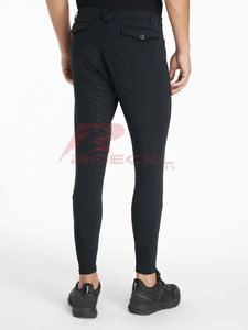 Culottes d'équitation pour hommes en gros, tissu extensible dans les quatre sens ultra doux, siège respirant à séchage rapide, équestre élégant - Product Image 2