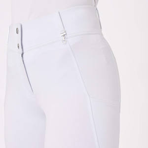 Venta al por mayor pantalones ecuestres de ajuste cómodo con agarre de silicona pantalones de montar a caballo de cintura alta con bolsillos espaciosos - Product Image 4