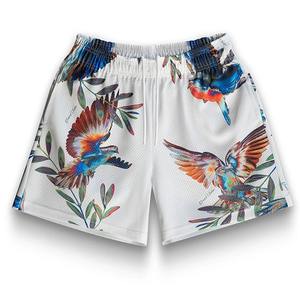 Ropa de calle de verano para hombre, pantalones cortos con logotipo personalizado, diseño de sublimación, pantalones cortos de playa de la mejor calidad, pantalones cortos para correr de malla transpirable - Product Image 5