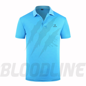Camisa Blanca de Manga Corta para Hombre Bloodline, Logotipo Frontal Impreso Digitalmente, Corte Regular Formal, Algodón Oxford Transpirable de 220g - Product Image 5