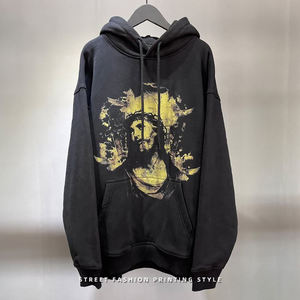 Sweats à capuche unisexes de haute qualité hommes personnalisés 3D pour sweats à capuche surdimensionnés à impression bouffante avec logo brodé en mousse printemps ODM approvisionnement - Product Image 2