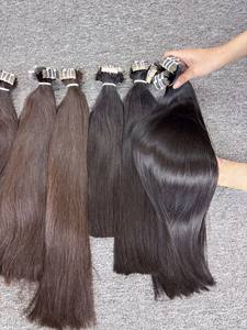 Alta calidad 100% Virgen cruda vietnamita cinta recta Ins extensiones de cabello Color Natural un donante vendedores directos - Product Image 5
