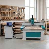 Machine de gravure sur bois CNC JINAN M-SHINE 1325 avec broche de refroidissement par eau 3,5 kW