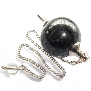 Vente en gros du dernier nouvel âge cristal métaphysique outil hématite boule pendule améthyste pierre radiesthésie pierre précieuse chakra guérison agate - Product Image 1