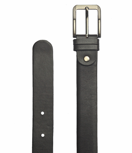 Direct usine classique Vintage véritable peau de vache en cuir robe ceinture hommes Logo personnalisé nouvelles boucles en argent couleur personnalisable - Product Image 3