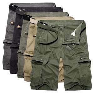 Wholesale <b>Men's</b> Half Pants Outdoor Multicolored 6 Pocket Tactical <b>Camo</b> Cargo <b>Shorts</b> - Product Image 1