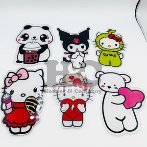 Nouvelles tuiles à cils en acrylique de qualité supérieure, écologiques, en forme de cœur, fleur, tuiles personnalisées, logo, outil d'extension de cils magnétique, vison - Product Image 2