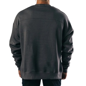 Sweat-shirts en polaire pour hommes de haute qualité en gros pour l'hiver 2025, coupe-vent, respirant, 100% coton, couleur et logo personnalisés, écologiques - Product Image 4