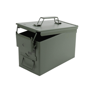 Khắc Laser Không Thấm Nước Kín M2a1 M2a2 50cal 9Mm Container Có Thể Khóa Đạn Đạn Hộp Với Flip Top - Product Image 4