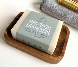 Porte-savon de luxe pour comptoir de salle de bain, fait à la main, antidérapant, durable, disponible chez Worldwide Supply - Product Image 4