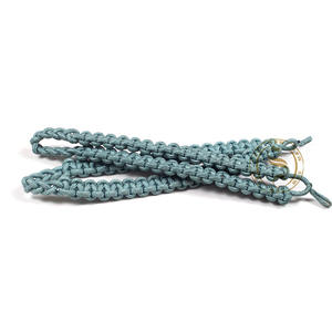 Fuerzas Armadas Uniform Single Braid Grey Thread Recycled Shoulder Cords for Dresses | Customizable Shoulder Dress Cords - Product Image 2