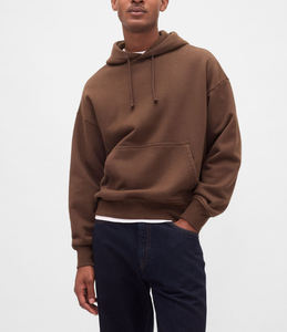 OEM/ODM Pull surdimensionné d'hiver unisexe de l'usine Polaire douce Streetwear Style Casual Hommes Femmes Coton Polyester Lourd - Product Image 1