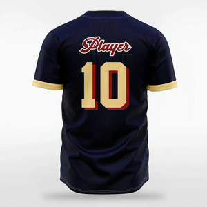 Factory Direct Men's <b>Baseball</b> Jersey Eco-friendly Jersey Custom Logo Available - Product Image 4