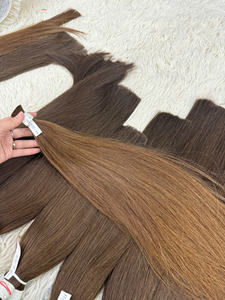 Extensions de cheveux humains vietnamiens de qualité supérieure, qualité vierge, texture douce et soyeuse, différentes longueurs, vente en gros - Product Image 4