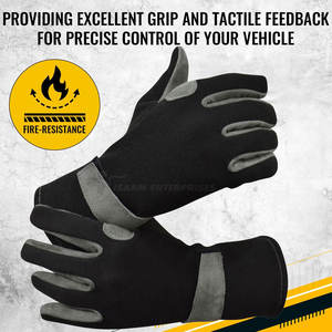 Nueva llegada Guantes de vuelo Nomex de dedo completo Mejor calidad Precio al por mayor Guantes de piloto de protección - Product Image 3