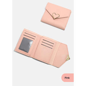 Portafoglio Corto in Pelle Vegana A+ Sottile Porta Carte con Chiusura Aperta Protezione RFID Fodera in Poliestere PU con Motivo Logo - Product Image 6