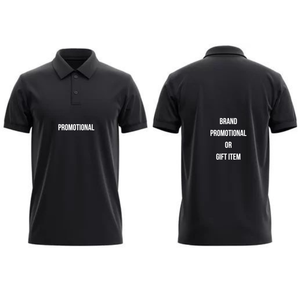 Polo promotionnel en gros pour hommes et femmes, logo personnalisé, coupe ajustée, sport, grande taille, soie/coton, respirant, écologique, manches courtes - Product Image 3