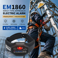 Détecteur de haute tension sans contact 1kV-500kV, alarme de proximité portative au poignet avec alerte sonore et lumineuse